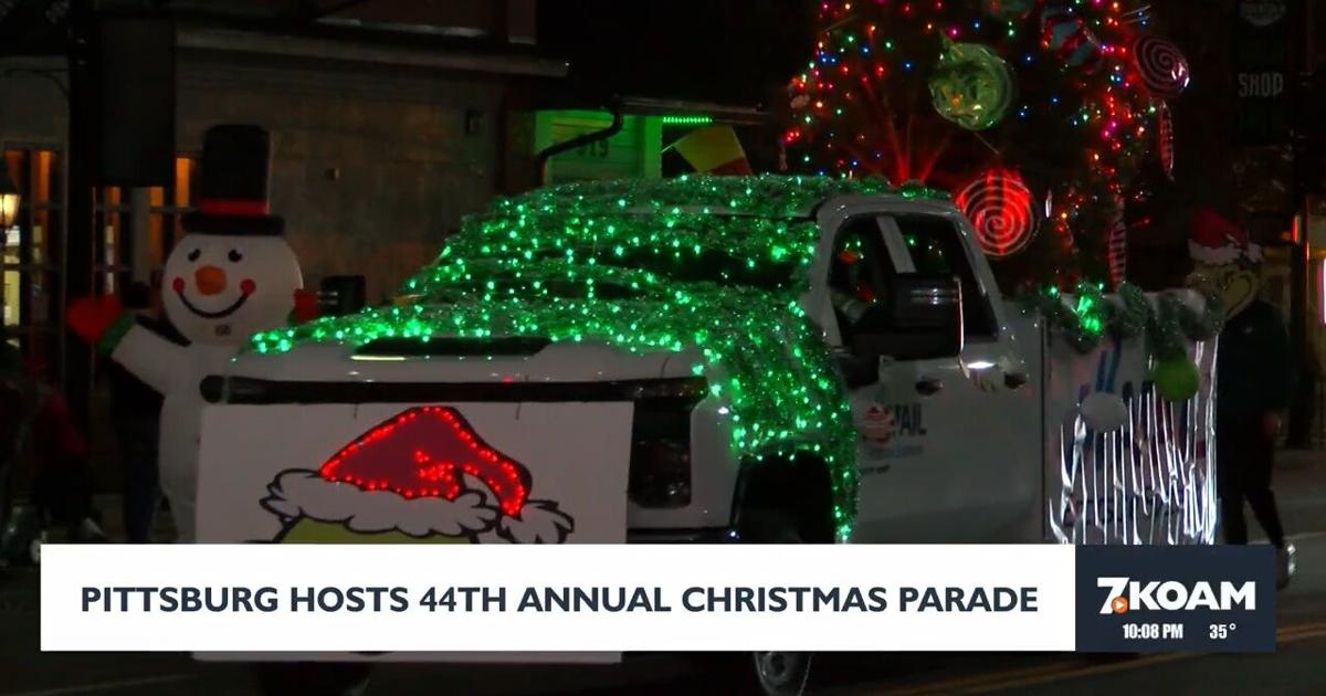 Pittsburg rolls out the 44th annual Christmas parade Local News
