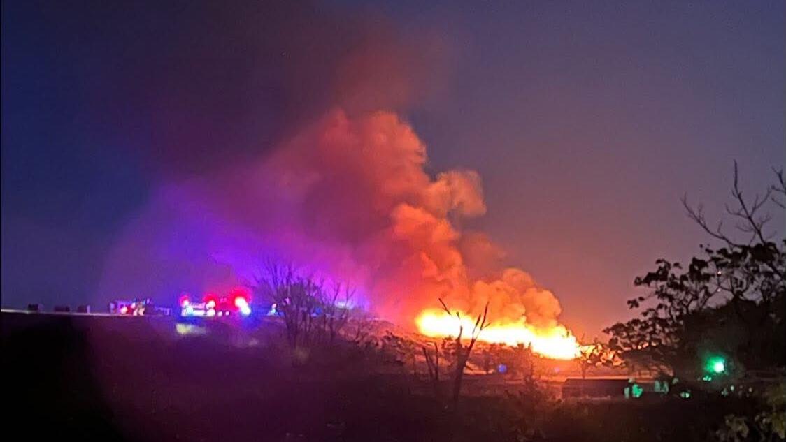 Firefighters alerted to large fire at landfill on Route 66 in Galena | Local News | koamnewsnow.com