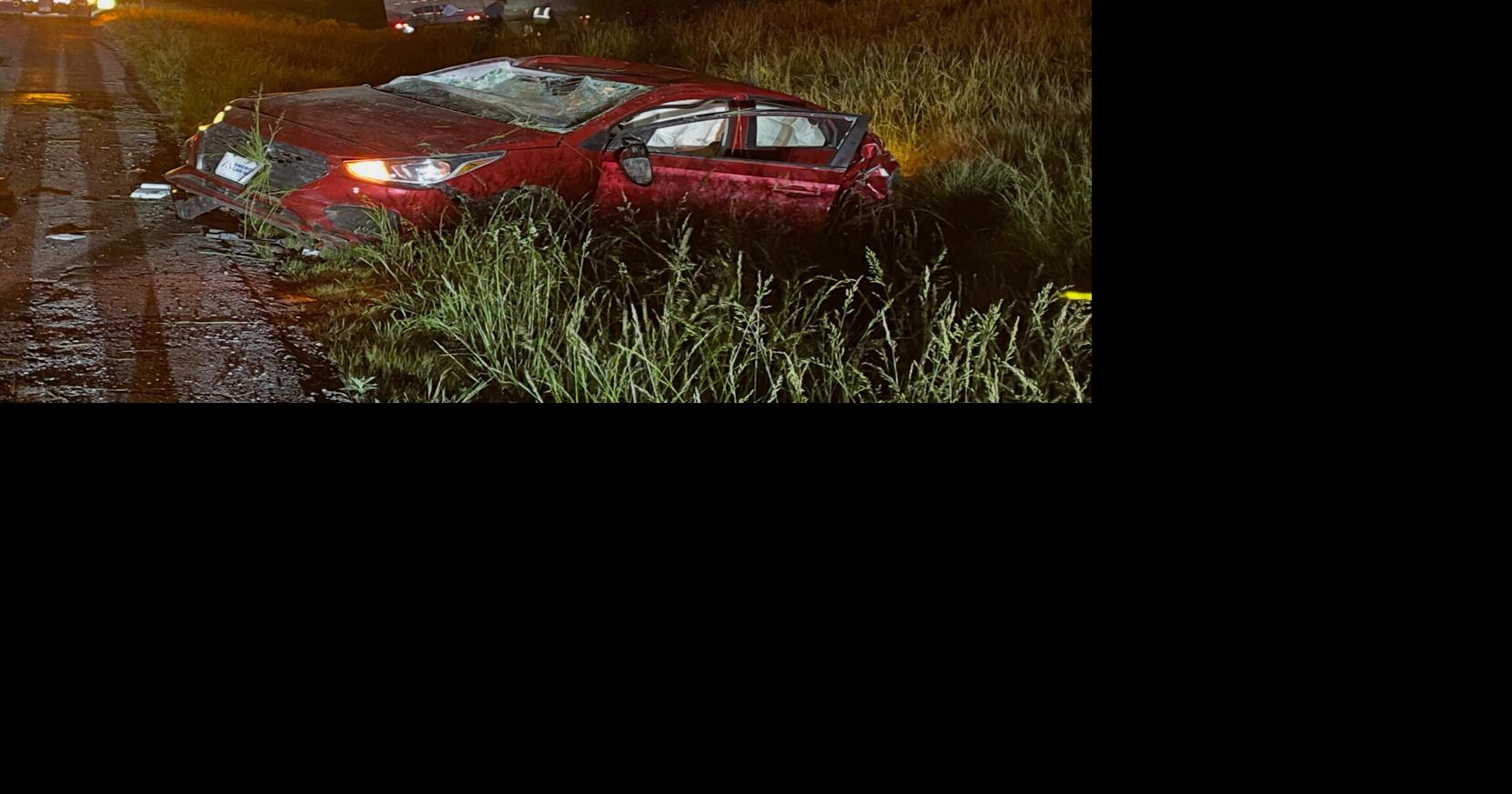 I-44 tractor trailer rear ends car, driving slow on a donut | Joplin ...