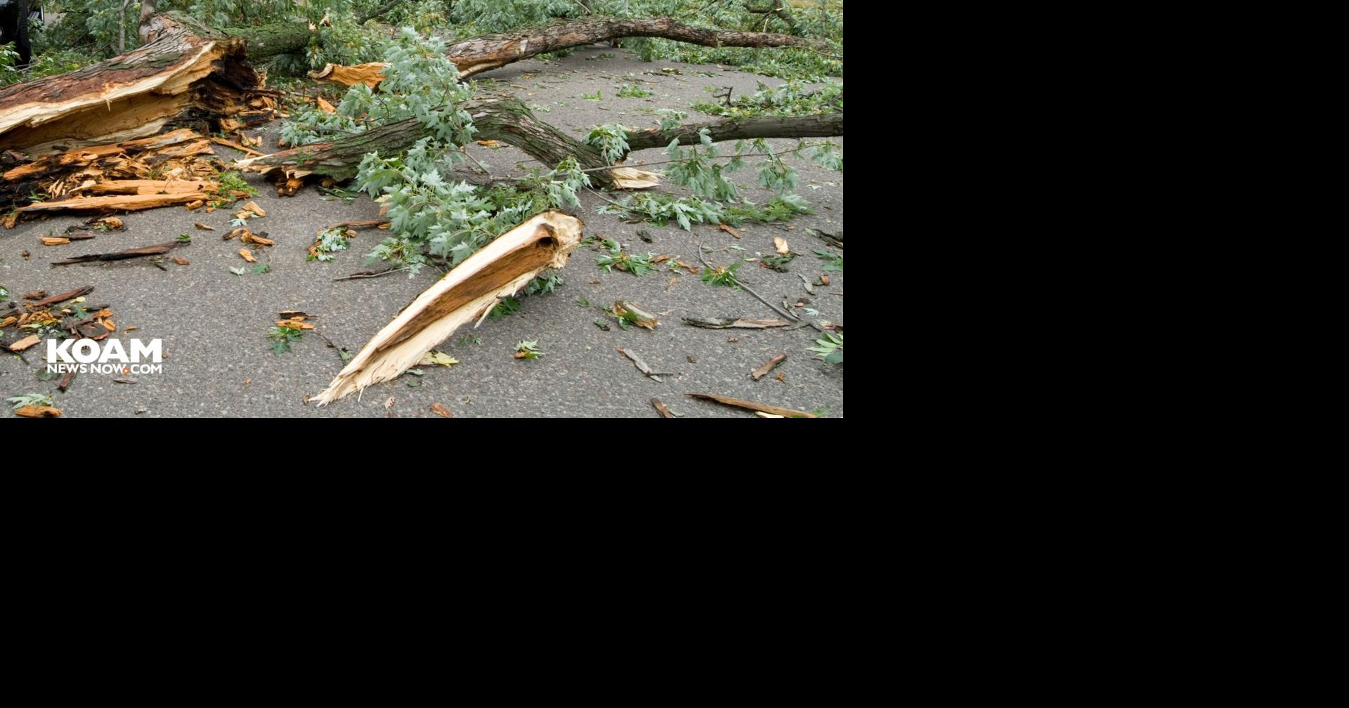 Independence Police warn of downed power lines, storm damage | Weather ...