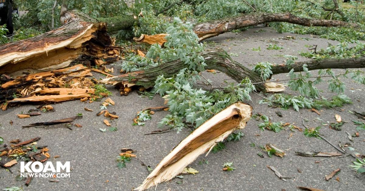 Independence Police warn of downed power lines, storm damage | Weather ...