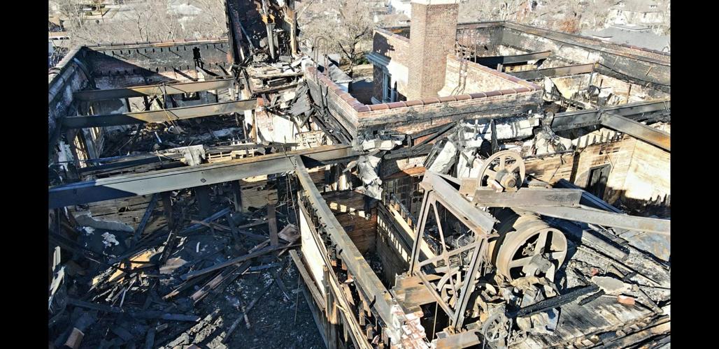 Photographer shares images, drone video of Olivia building damage