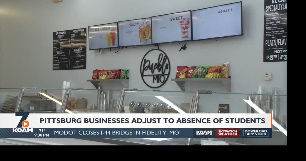 Local businesses in Pittsburg brace for economic impact as students