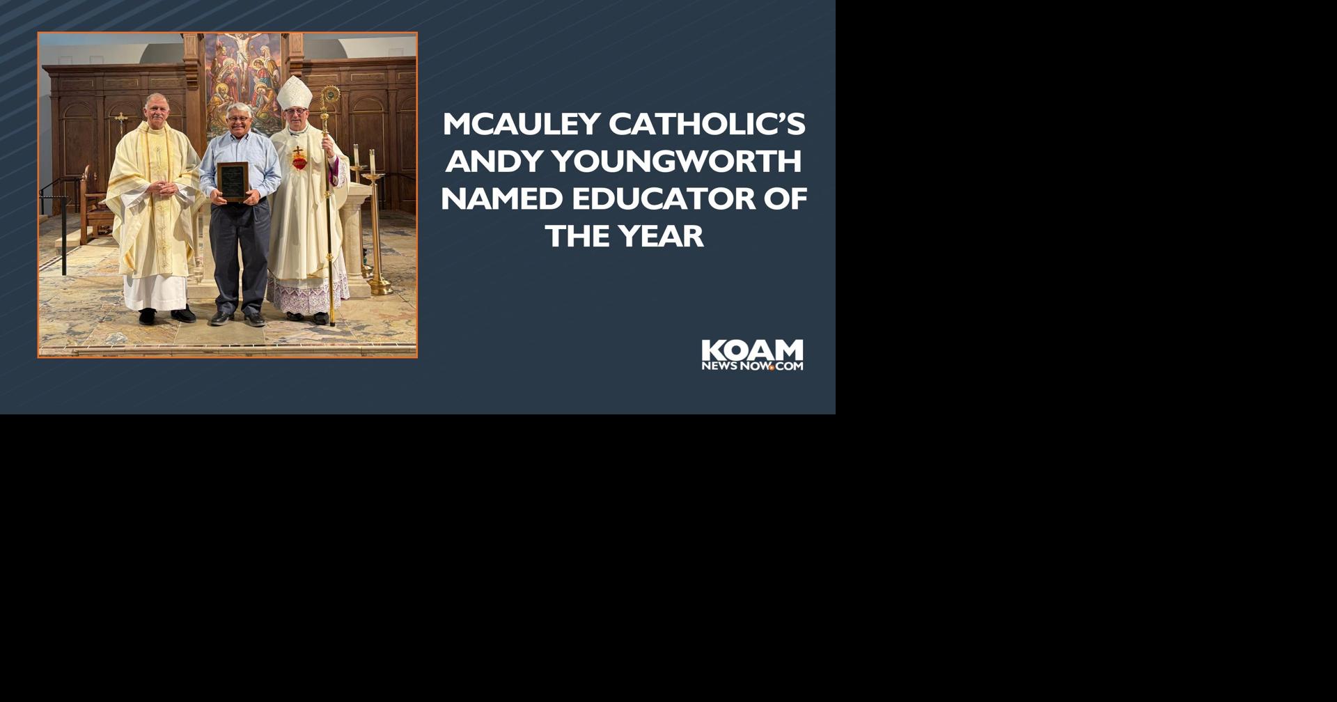 McAuley Catholic’s Andy Youngworth named Educator of the Year