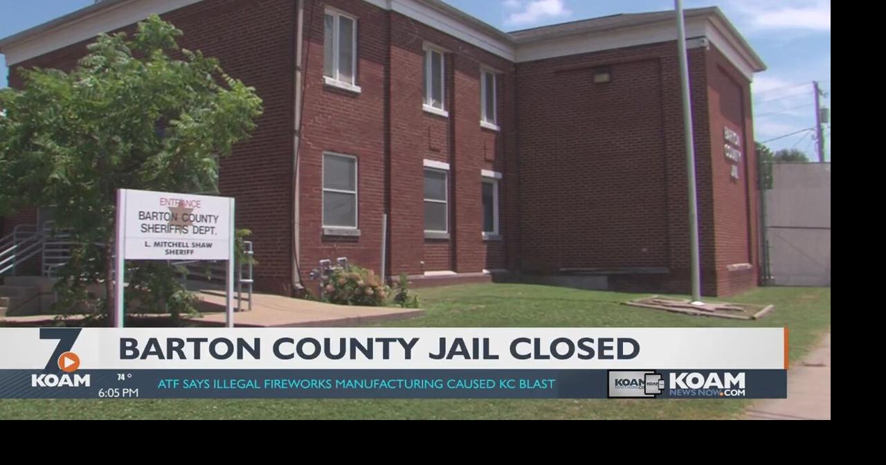 Barton County Jail to close for repairs Local News