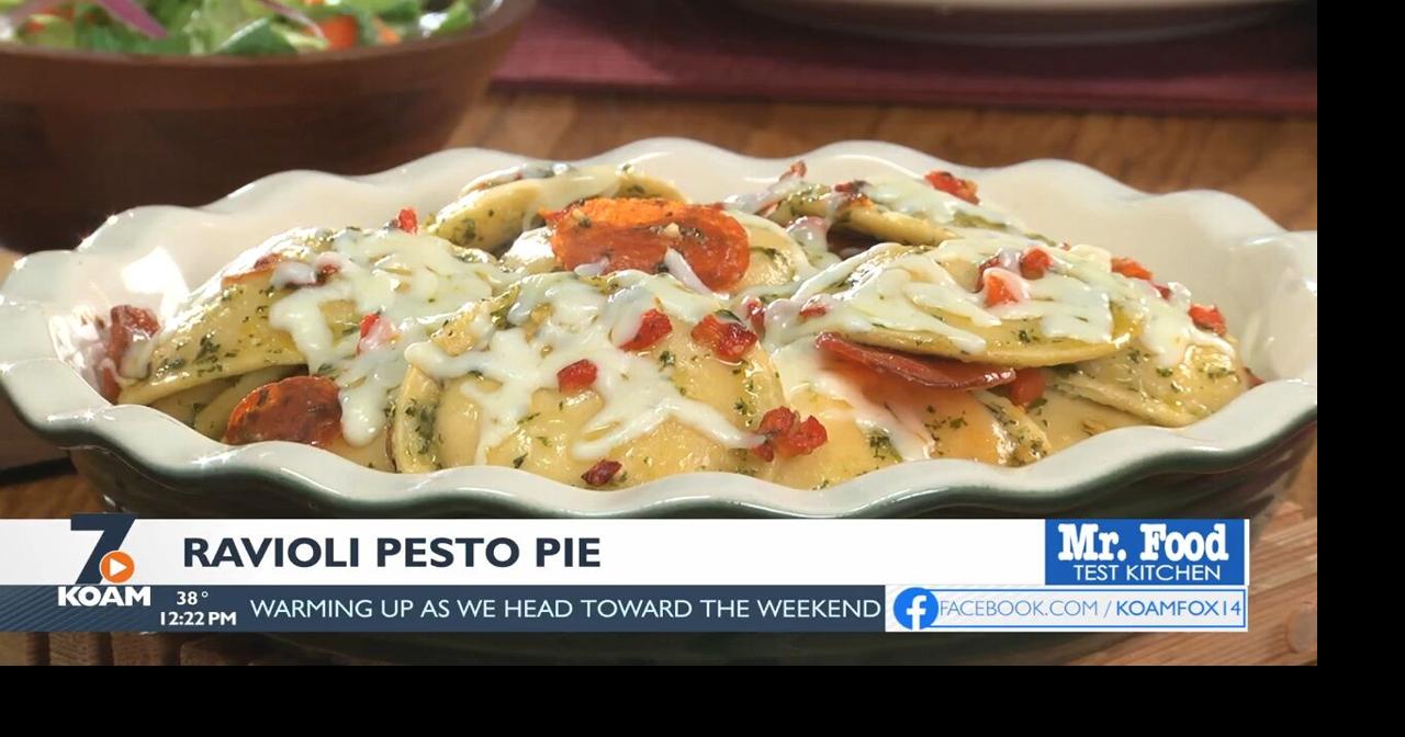 Mr. Food: Ravioli Pesto Pie | Mr. Food | koamnewsnow.com