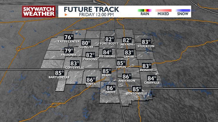 Temps remain 10-15° above normal as dry conditions continue -Chris ...