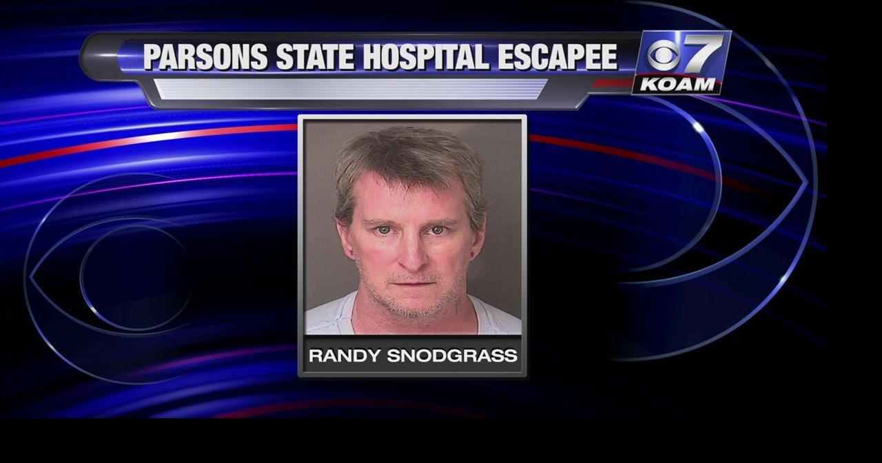 Captured Escapee from Parsons State Hospital is considered armed and