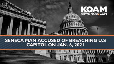 Seneca man accused of breaching U.S Capitol on Jan. 6, 2021