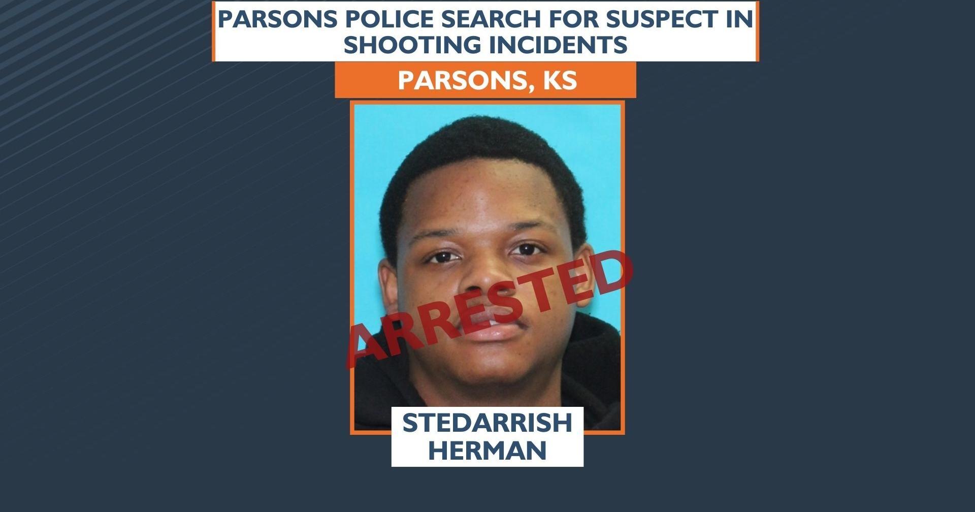 Parsons police surround and arrest shooting suspect; charges filed - Vimarsana News