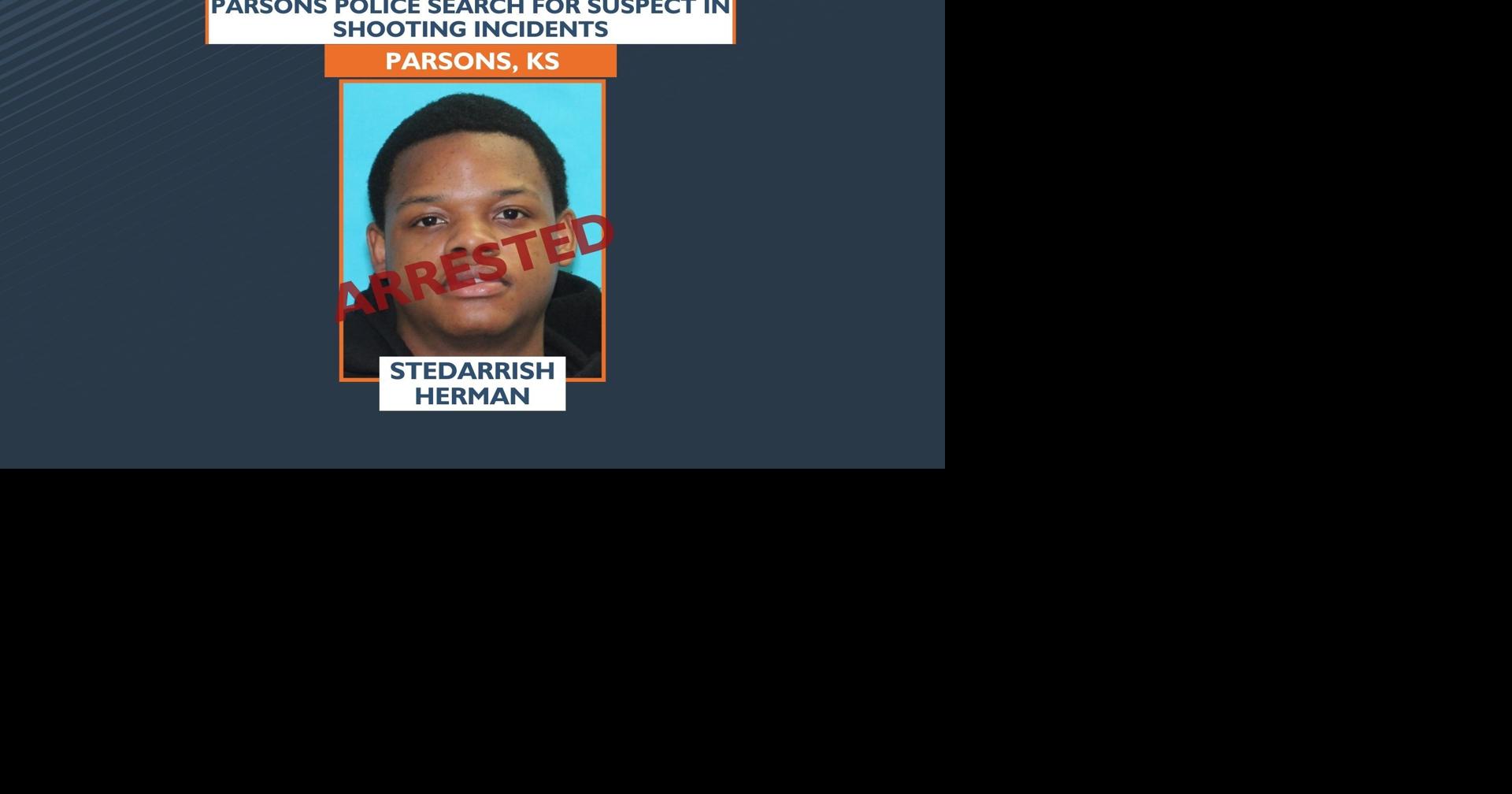 Parsons police surround and arrest shooting suspect; charges filed