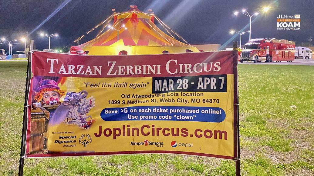 Tarzan Zerbini Circus opens their 2024 season in their hometown