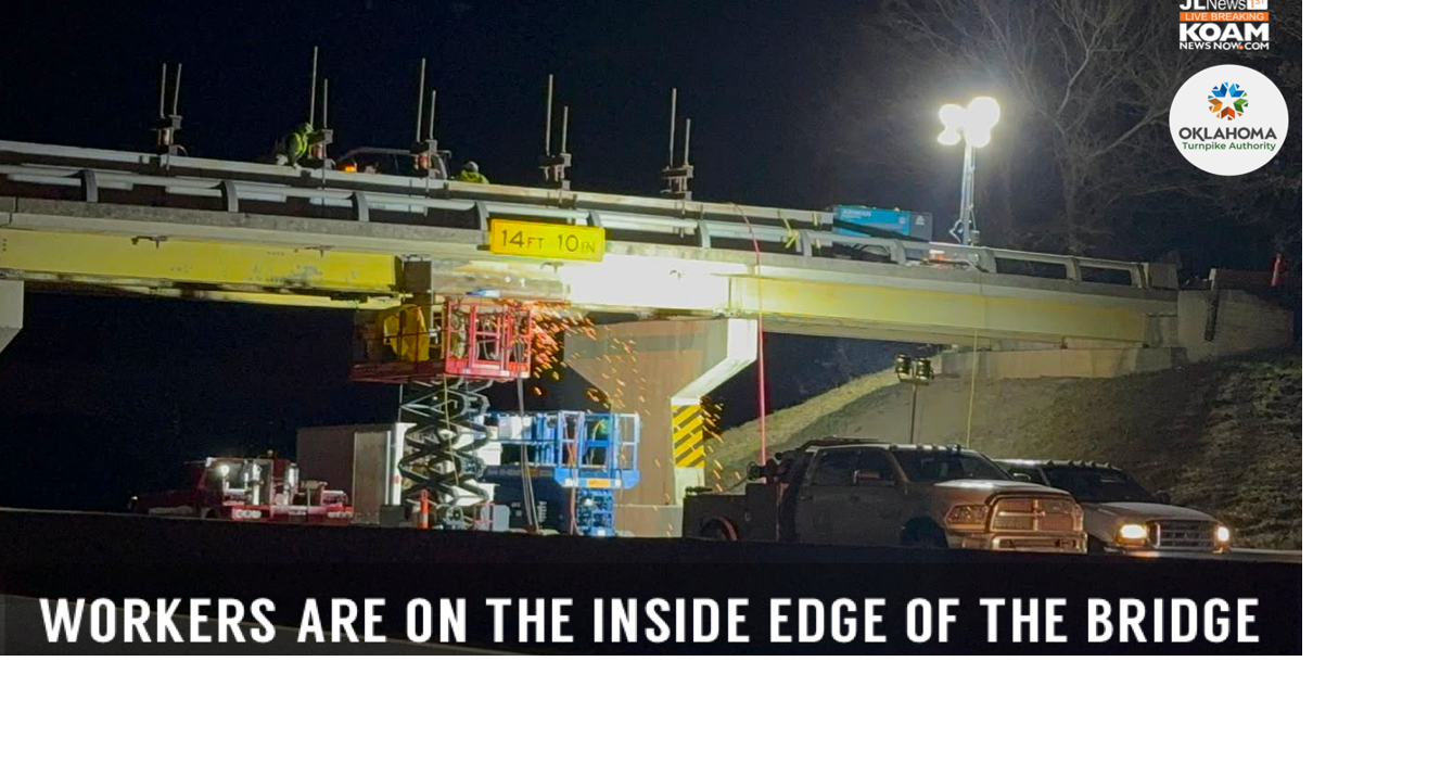 I-44: 1/2 dozen bridges damaged by overheight vehicle; Repairs continue | Joplin News First