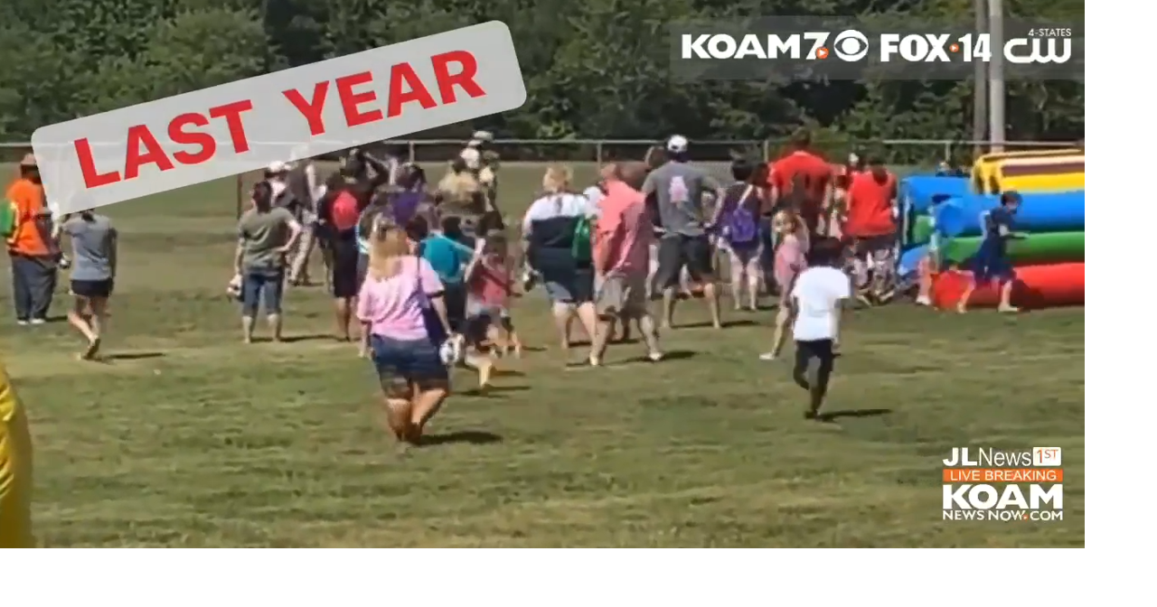 Duenweg kids enjoy Back to School Splash Bash; K6th go home with