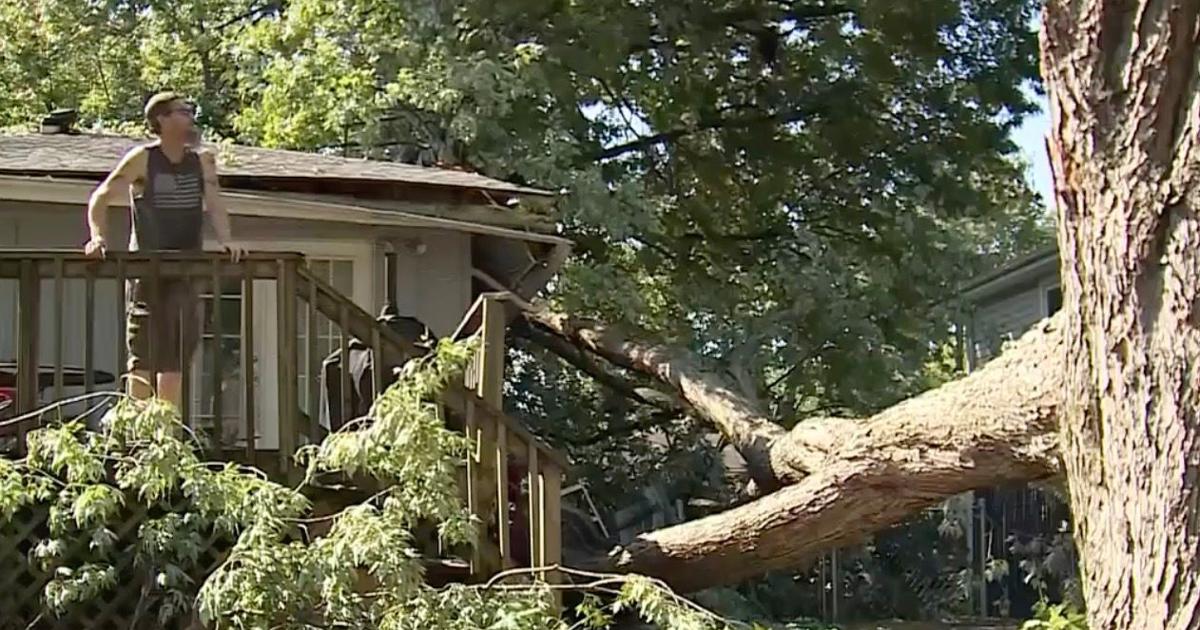 Edited Problem Tree Pop-up storms send tree through roof of Missouri home, causing problems ...