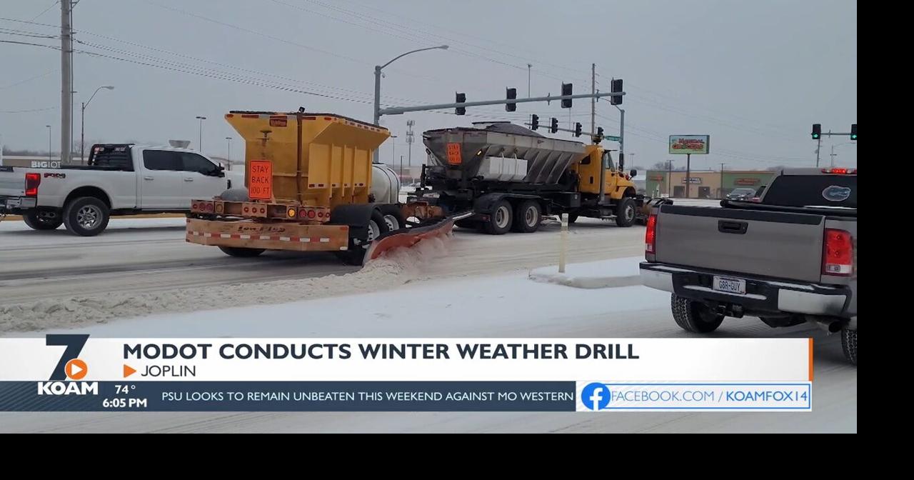 MoDOT conducts winter weather operations drill | Local News ...