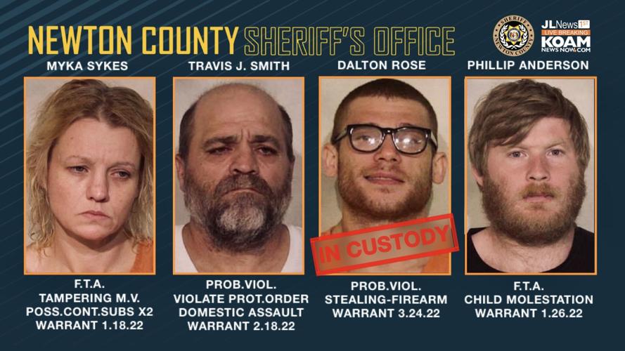 Newton Co. Mo. wanted on warrants Joplin News First