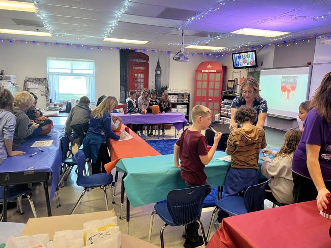 Pumpkin Lab engages 3rd graders at Steadley Elementary Education