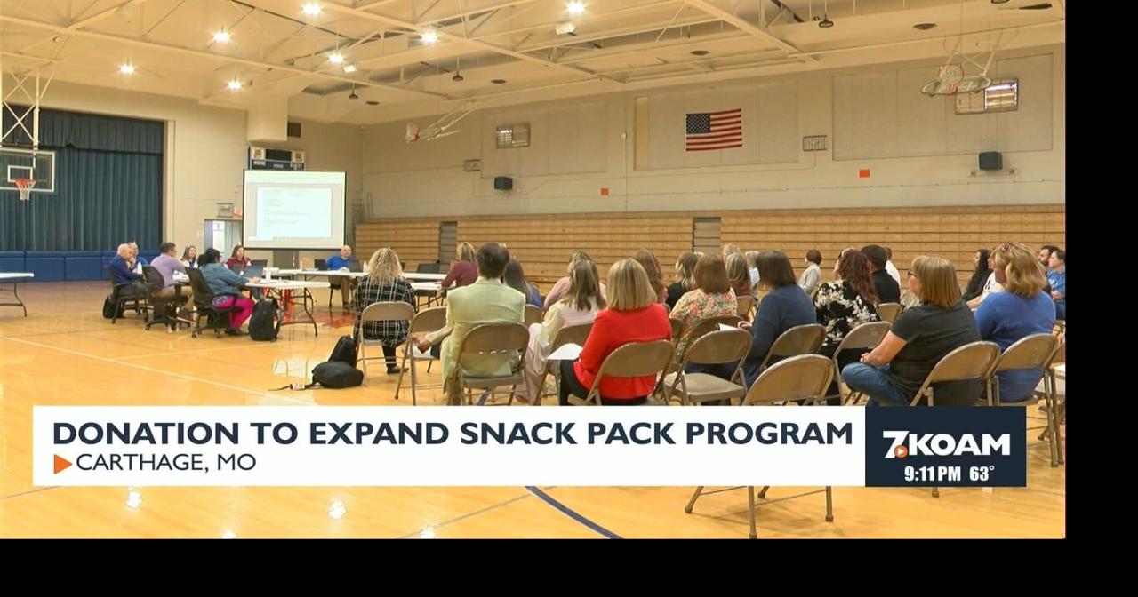 Carthage School District expands Snack Pack Program | Education ...