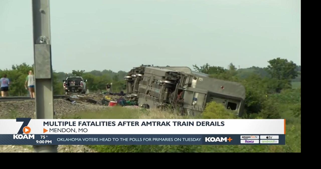 Amtrak train collides with dump truck, derails in Missouri | Lifestyle ...