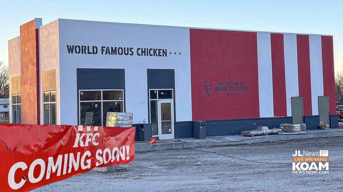 Kentucky Fried Chicken on W. 7th, weeks away from opening in Joplin