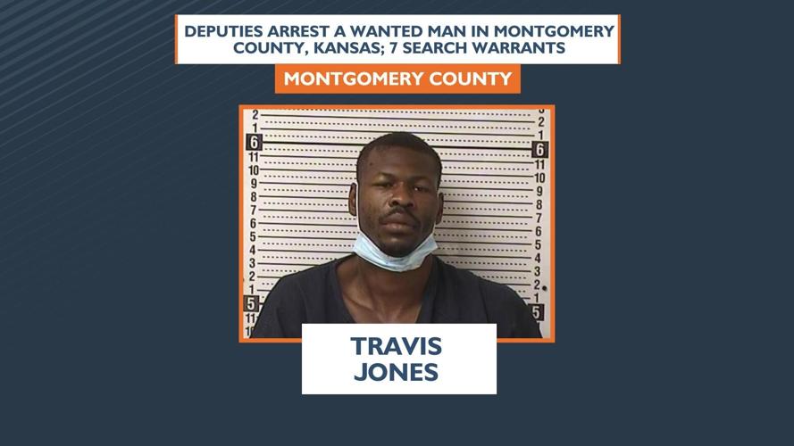 Deputies arrest a wanted man in Montgomery County, Kansas; 7 arrest