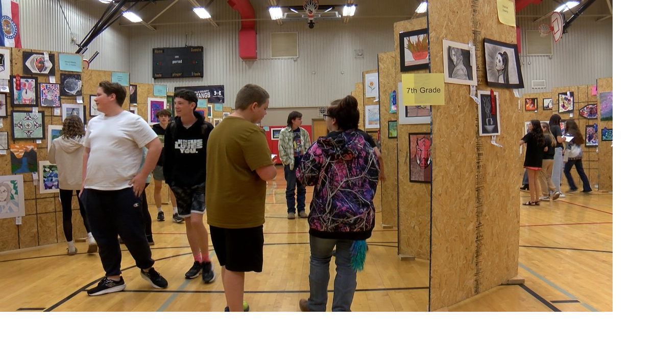 McDonald County Schools hosts Big 8 Conference Junior High Art Show, after 10yrs