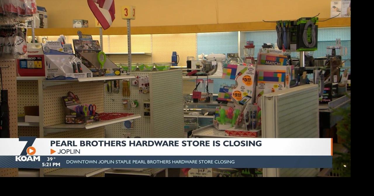 Downtown Joplin staple Pearl Brothers Hardware closing down for good