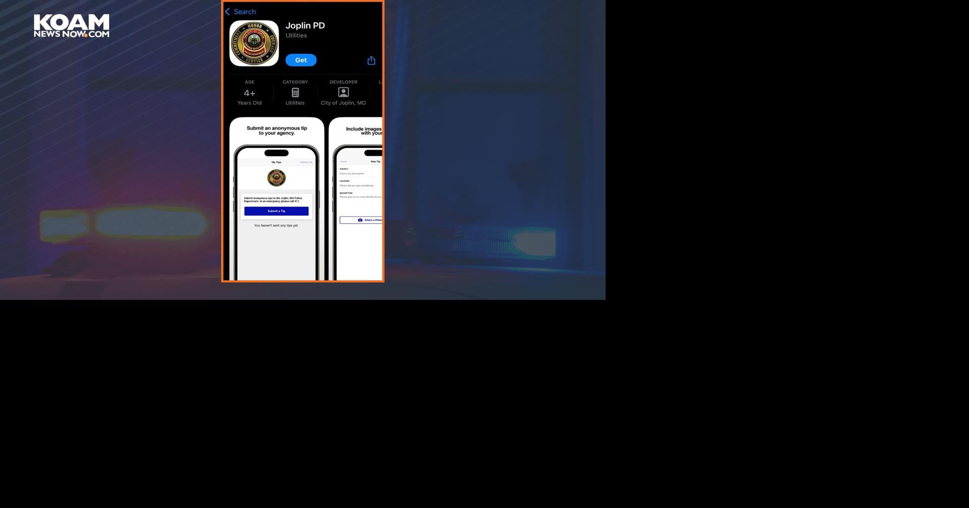 Joplin Police Department launches new anonymous crime tip app