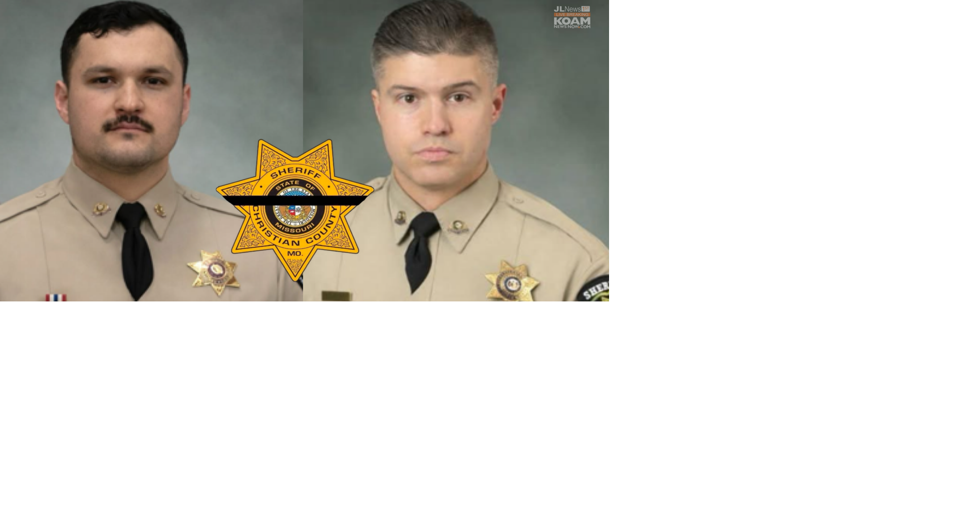 Two Christian County Deputies killed in the line of duty | Joplin News ...