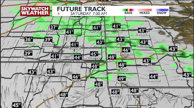 Weekend rain chances and our next bigger storm system | Top Stories ...