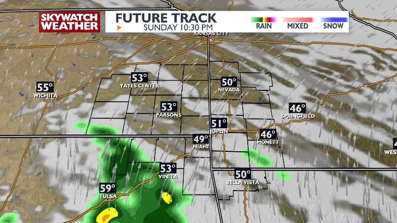 Cooler Weekend Ahead with Scattered Showers Approaching | Top Stories ...