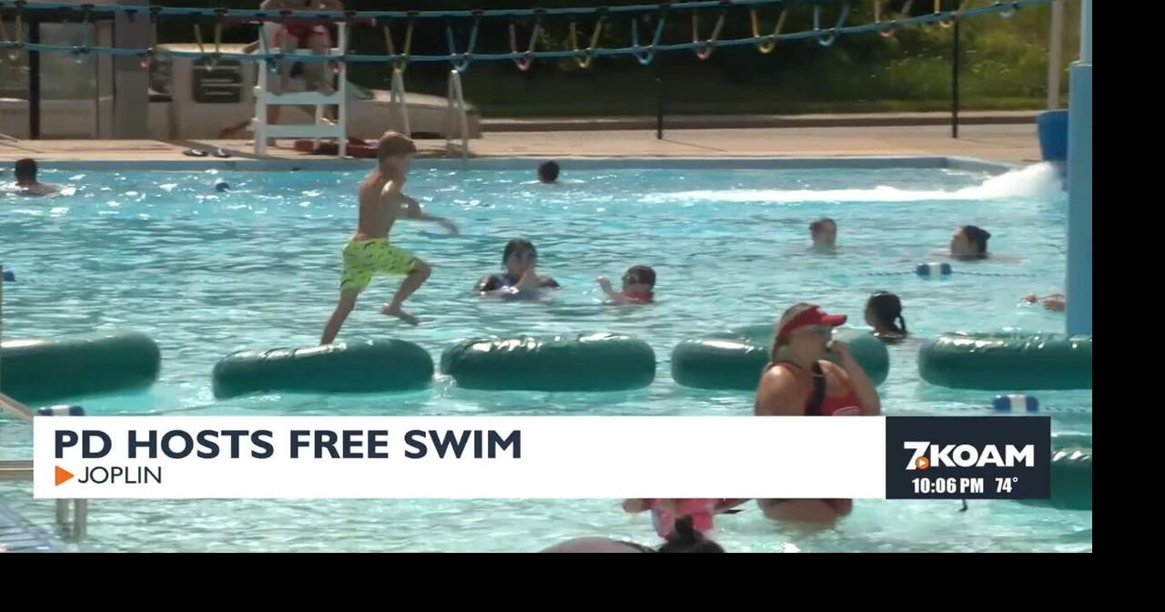 JPD hosts a pool party at Cunningham Aquatic Center | Video ...