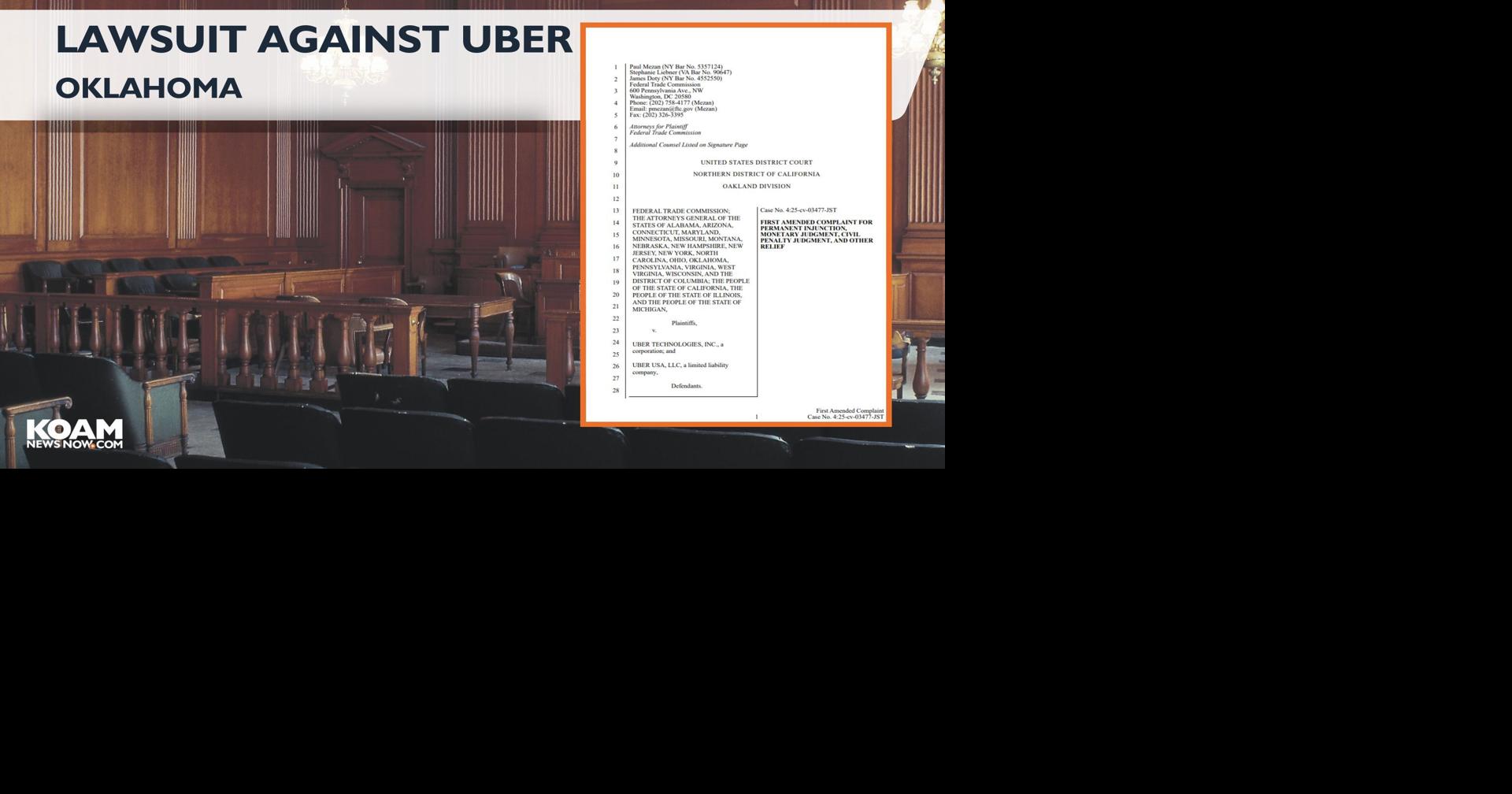 Oklahoma AG sues Uber for alleged deceptive subscription practices
