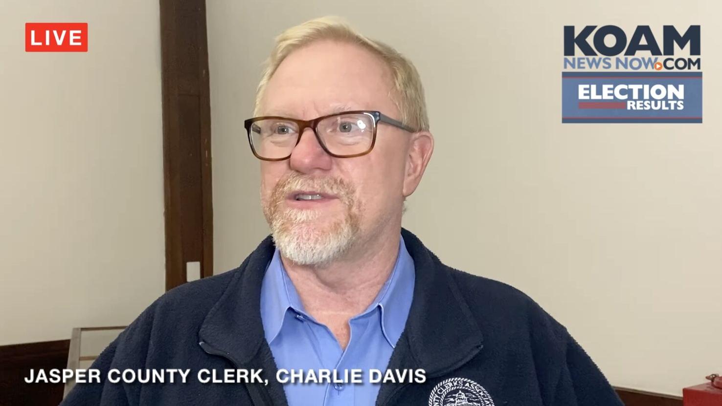 Jasper County on Election Night reveals 42.67 of registered voters