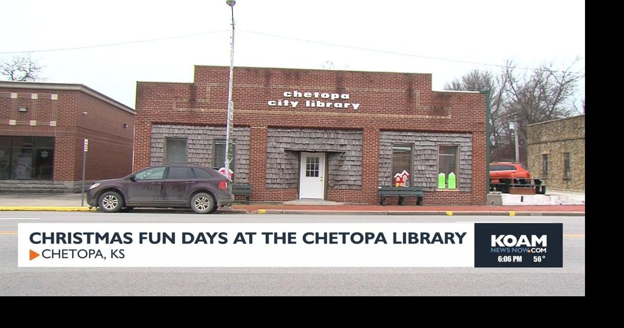 Chetopa city library hosts Christmas Fun Days for local families