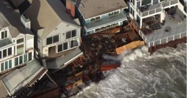 7 Dana Point homes red-tagged due to damage from high surf