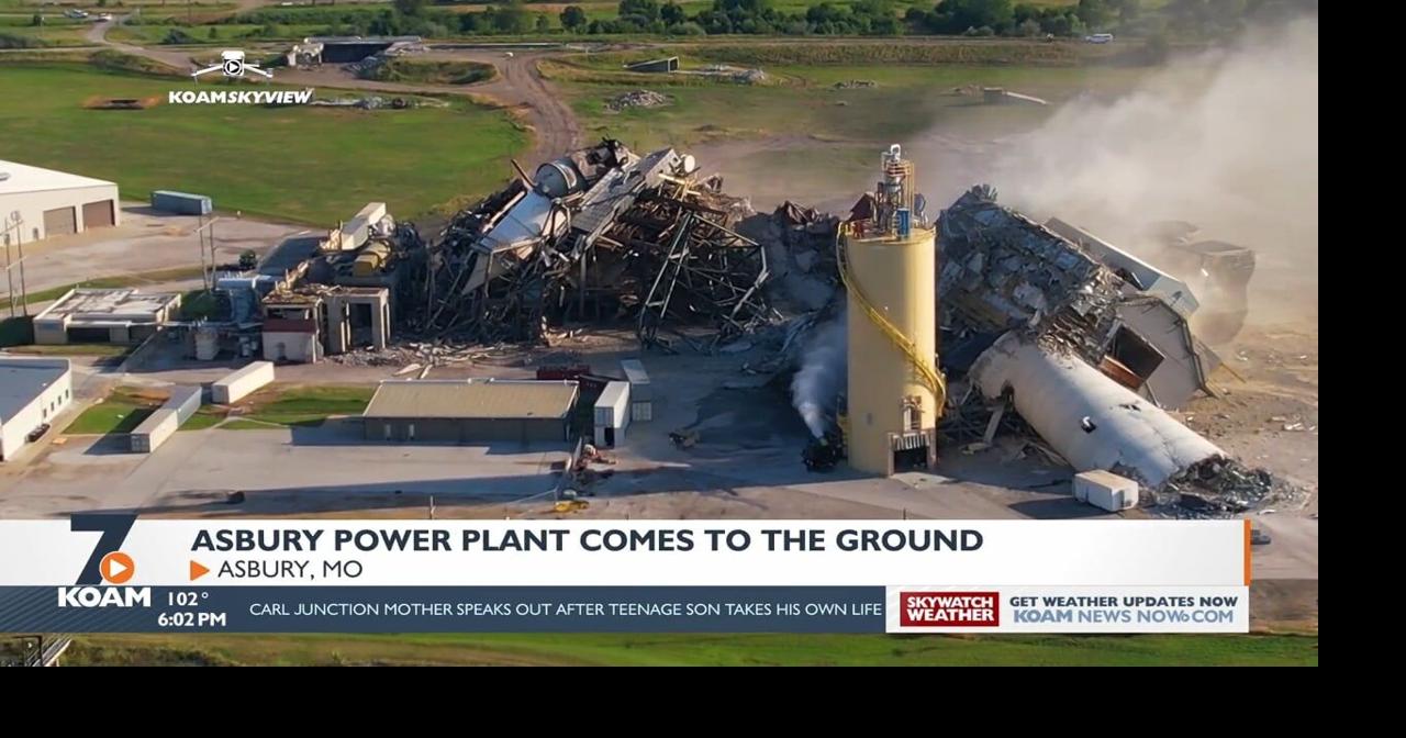 Southwest Missouri's Asbury Power Plant demolished Local News