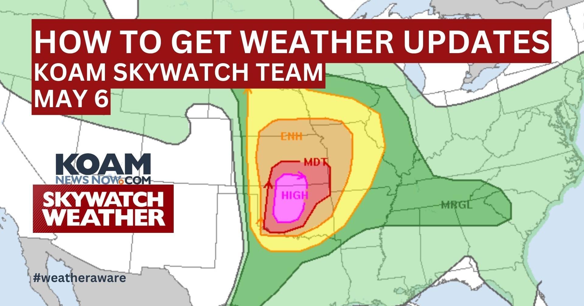 Be Weather Aware: Very high severe threat today, May 6 - Vimarsana News