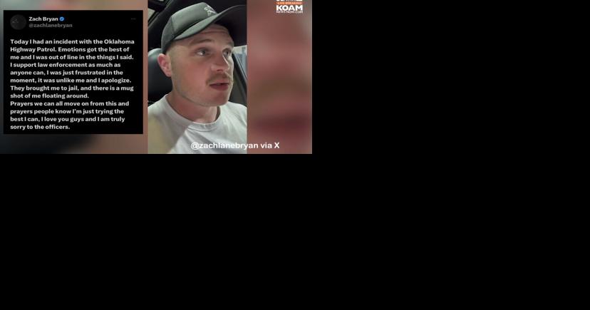 Country singer Zach Bryan arrested in Vinita - Vimarsana News