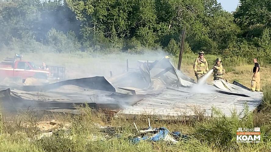 Structure fire near Duenweg, Mo. brings 5 depts together | Joplin News ...