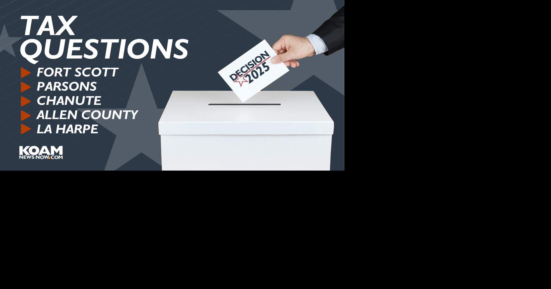 Kansas voters decide on several tax-related issues