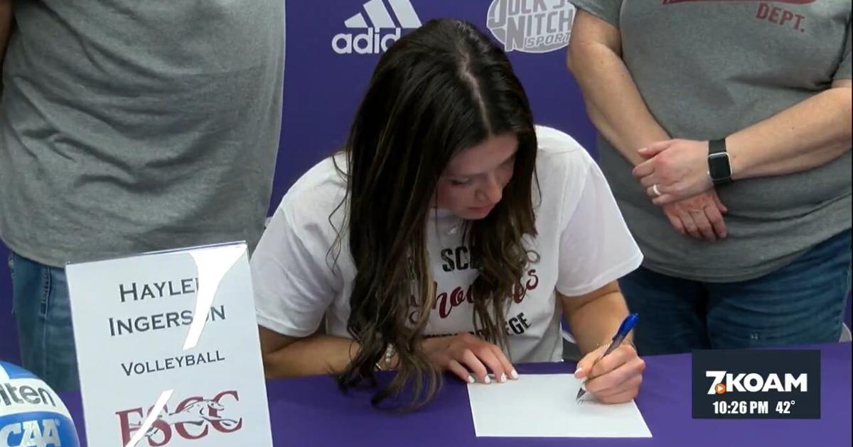 Haylee Sign Haylee Ingerson signs with Greyhounds volleyball | Top Stories ...