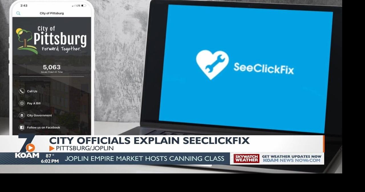 Joplin and pittsburg city officials promote seeclickfix app for ...