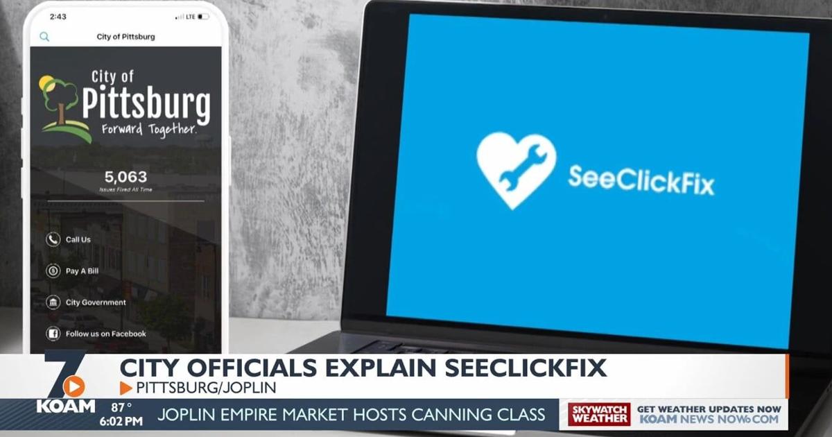 Joplin and pittsburg city officials promote seeclickfix app for ...