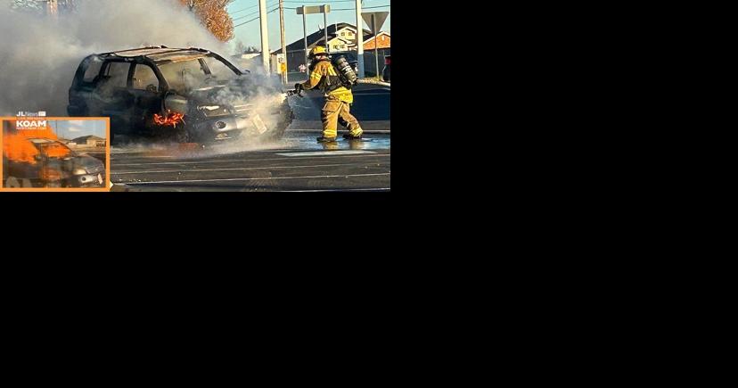 Car fully-involved with fire at 20th and Duquesne - Vimarsana News