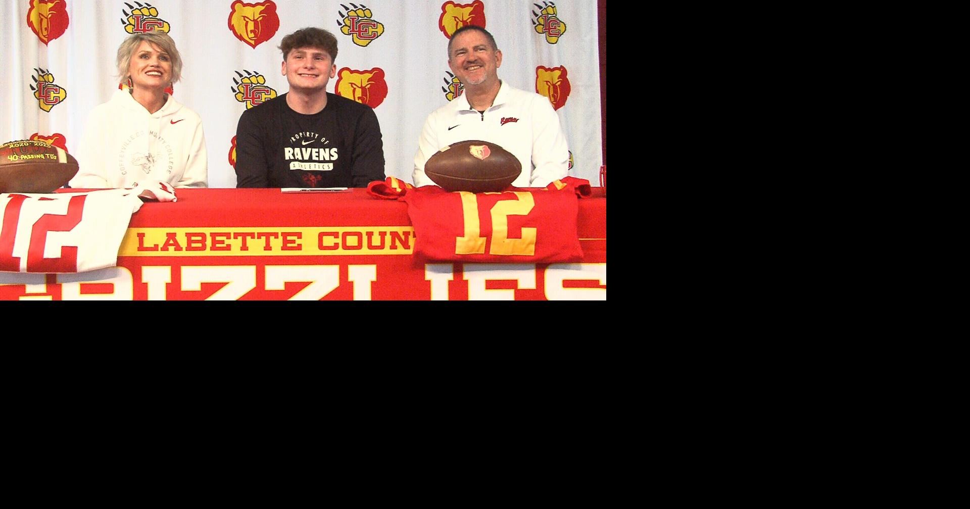 Kendall Holtzman signs with Coffeyville CC football | News ...