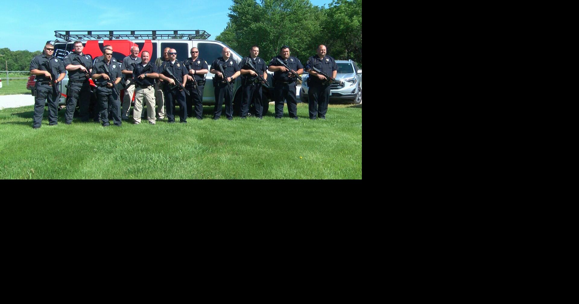 Neosho Police Department receives large rifle donation Local News