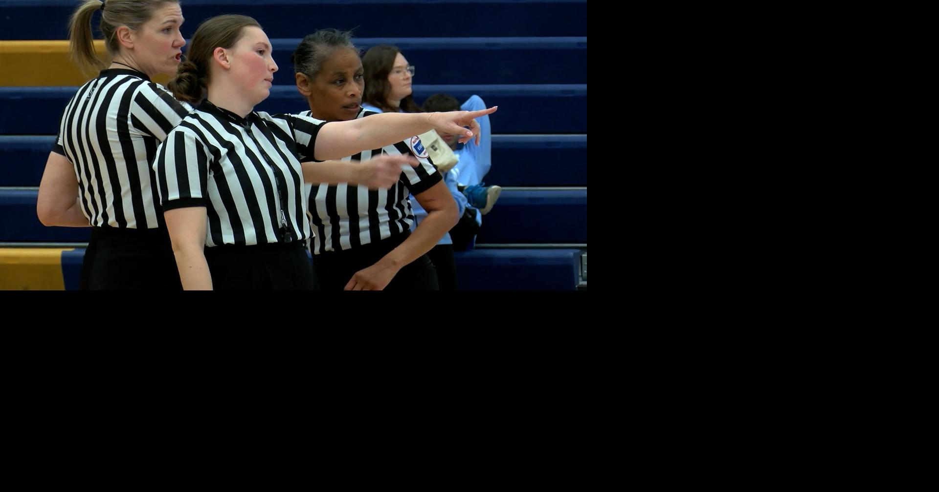 Full female officiating crew makes history in Kansas