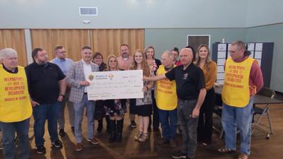 Knights of Columbus Donates Over $800 to Community Support Services of Missouri